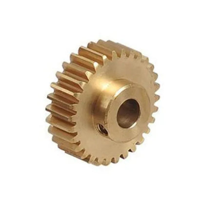 Copper Worm Gear 1 Mode 30 Tooth Holes 6mm