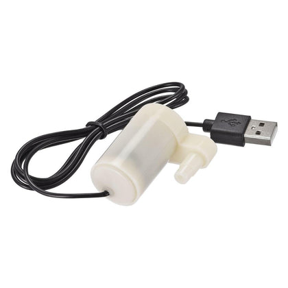DC 3-6 V White Horizontal Submersible Motor With USB Port_1