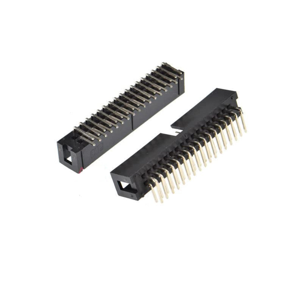Conn Pin Header 34‑Pin R/A IDC Box Header 2.54 mm CONN HEADER R/A 34POS