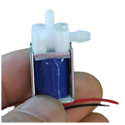 DC5V normally closed micro electromagnetic water and air valve small electric deflation_1