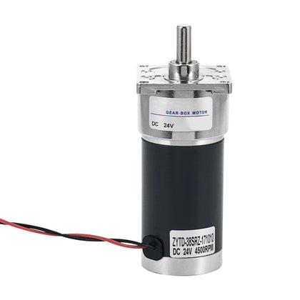 DC 12V 10RPM 42mm Diameter GB42 Geared Industrial Grade Highly Reliable and Full Copper  Side Shaft motor 