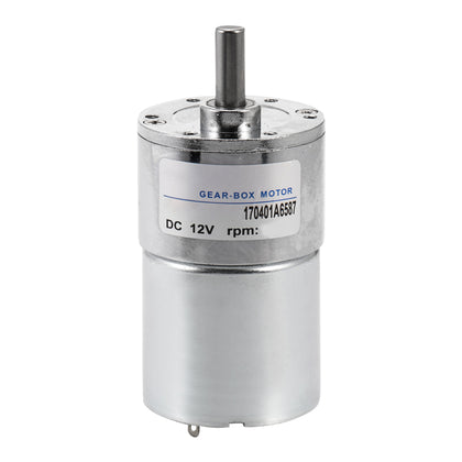 DC 12V 420RPM 37mm Diameter GB37 eccentric Shaft Geared Industrial Grade Highly Reliable and Full Copper Motor