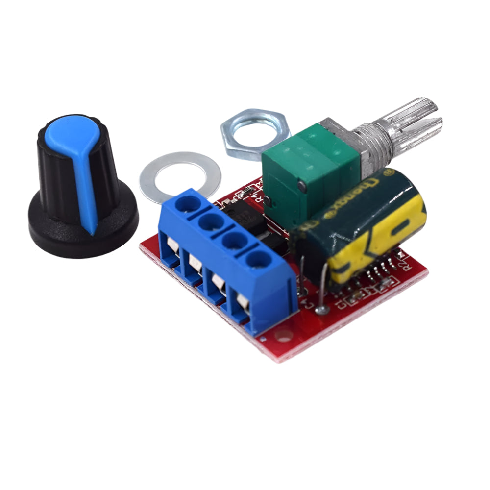 MODULO REGOLATORE VELOCITÀ motore PWM 5A 90 W DC 5 V-35 V interruttore