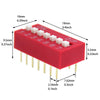 DIP Switch 14 Pin (7 Bit) Pitch 2.54mm_2