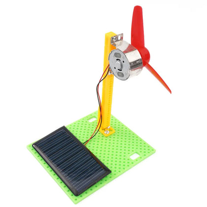 DIY Solar fan Physical Learning Toy and Science Experiments Kit