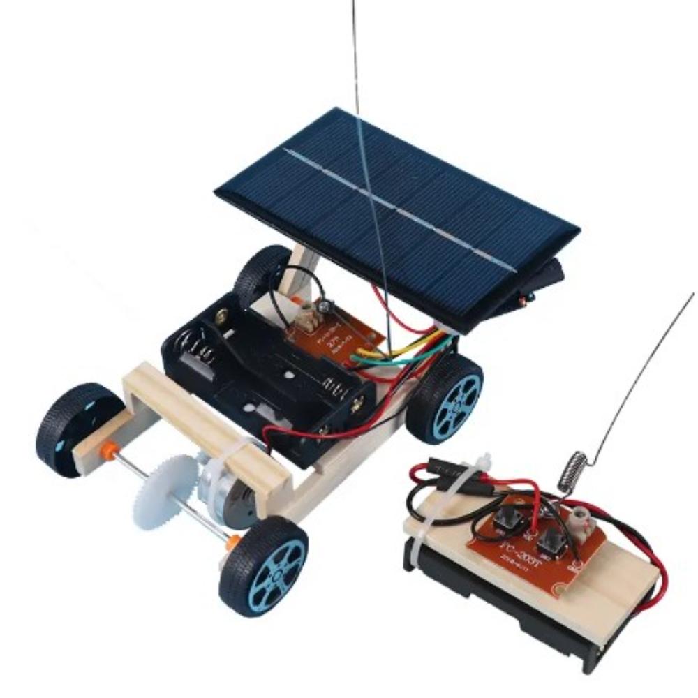 DIY Solar-Powered Racer with Remote