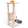 DIY Wooden Elevator lift Physical Learning Toy Science Experiment Kit-1