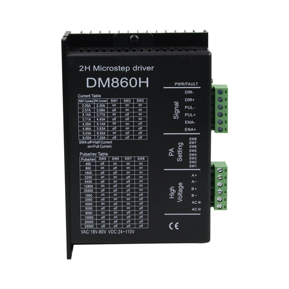 DMA860H Digital Stepper Motor Driver  Industrial Grade CNC MicroStep Driver_1