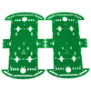 4WD Double Layer Green Robot Car Chassis Kit – DIY Robotics Platform_4