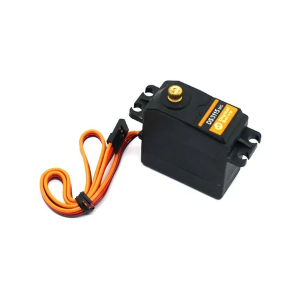 Servomotore Digitale RC DS3218 - 20.5 Kg.cm, Metal Gear, Impermeabile IP66, Per Auto RC 1/10, Robot E Arduino