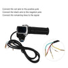 Digital Throttle With Voltage Display and Lock System Universal Motorcycle Kit