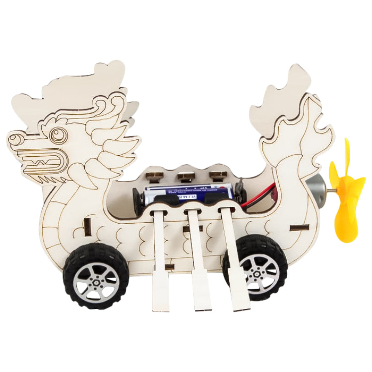 Dragon Dash! DIY Wind-Powered Dragon Boat STEM Kit_1