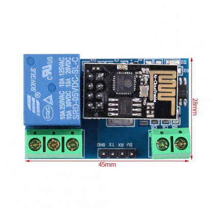 ESP8266 WiFi 12V 1 Channel Relay Module + ESP8266_2