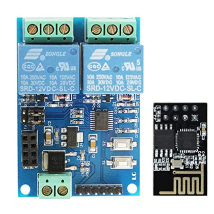 ESP8266 WiFi 12V 2 Channel Relay Module + ESP8266