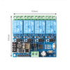 ESP8266 WiFi 12V 4 Channel Relay Module  + ESP8266_drawing