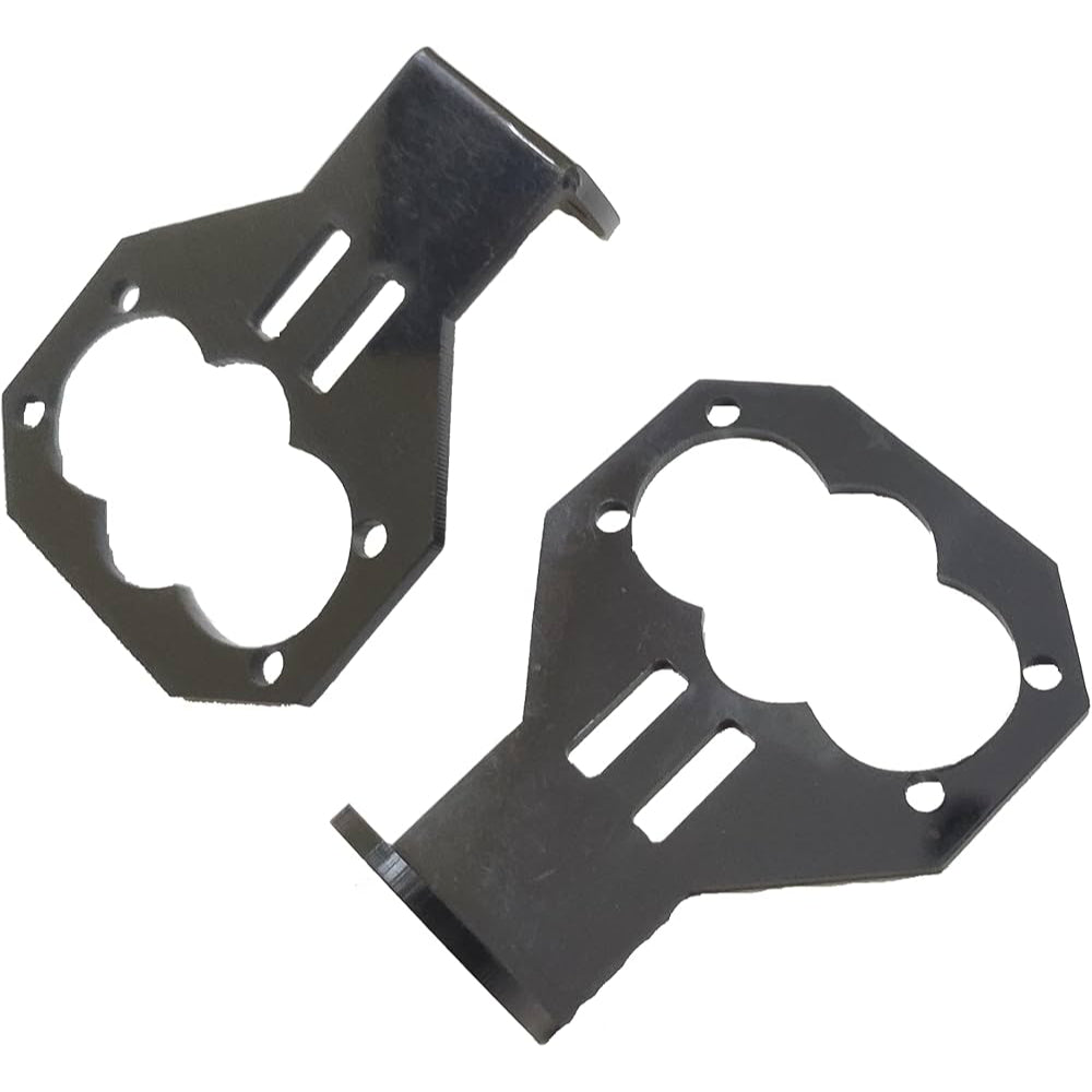 Black Cartoon ultrasonic sensor fixing bracket HC-SR04 (No Screws)