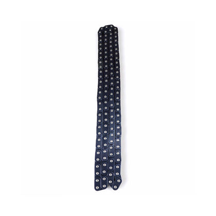 Model	
T8F

Pitches	
120

Length(mm)	
96

Roller Diameter(mm)                       	
6.5

Pin Diameter(mm)	
3.15

Roller width(mm)	
4.7

Weight(g)	
307


