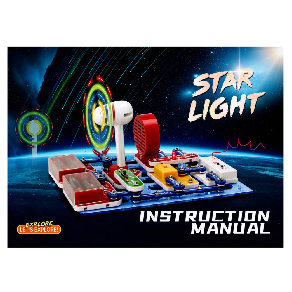 Educational Star Light Circuit Experiment Kit with Components