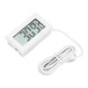 Electronic Temperature Counter Display Module with Waterproof Probe white-1