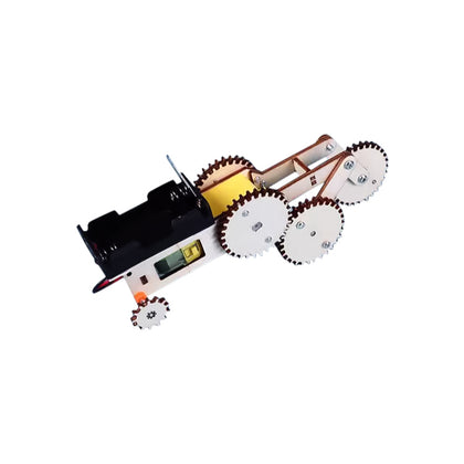 Gear Up! DIY Gear Powered Round-Trip Car STEM Kit