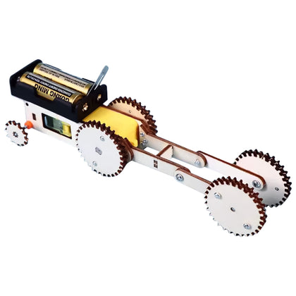 Gear Up! DIY Gear Powered Round-Trip Car STEM Kit_`1