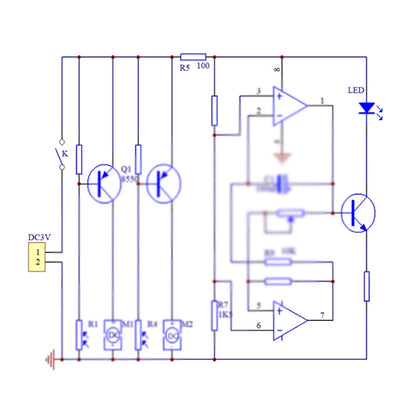 Glow Bot! DIY Firefly Light-Sensing Robot Kit_1