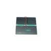 Green Belt line Solar Pannel 70x70mm 3V 210mA_back