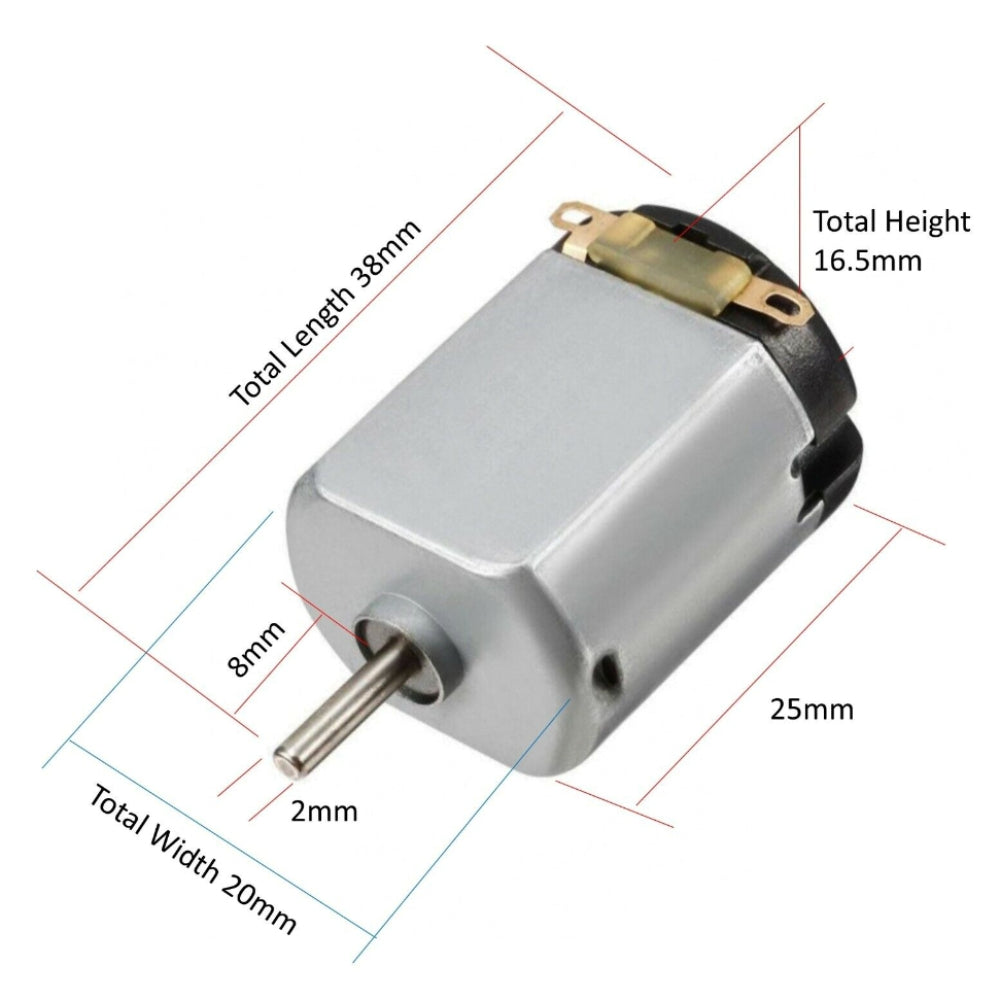 High Quality 130 Micro Motor with Strong Magnetic Carbon Brush