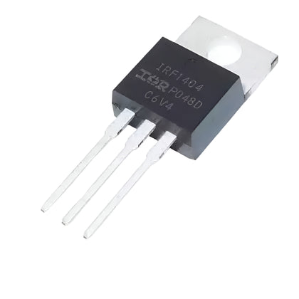 IRF1404 TO-220 N-Channel MOSFET – 40V 202A power transistor with ultra-low RDS(on), ideal for high-current switching applications.-1