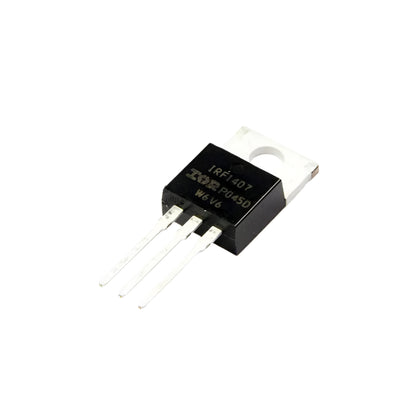 IRF1407 TO-220 SMD N-Channel MOSFET – 75V 130A high-power transistor for efficient switching and motor control applications in a 3-pin TO-220 package-1