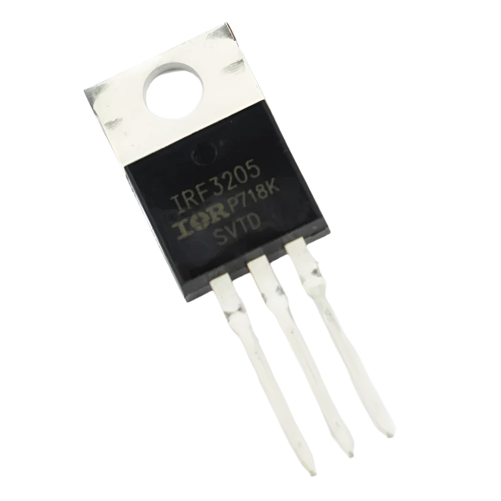 2x Transistor MOSFET IRF3205 TO-220 - 55V 98A - Marque FUKLUKSAUFR - Neuf