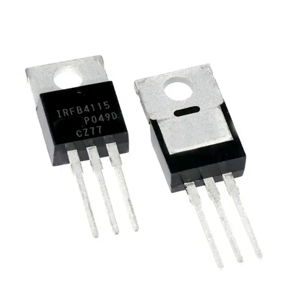 Produktbild von 10 Stück IRFB4115 MOSFET – TO-220, N-Kanal, Für Leistungselektronik & Schaltungen