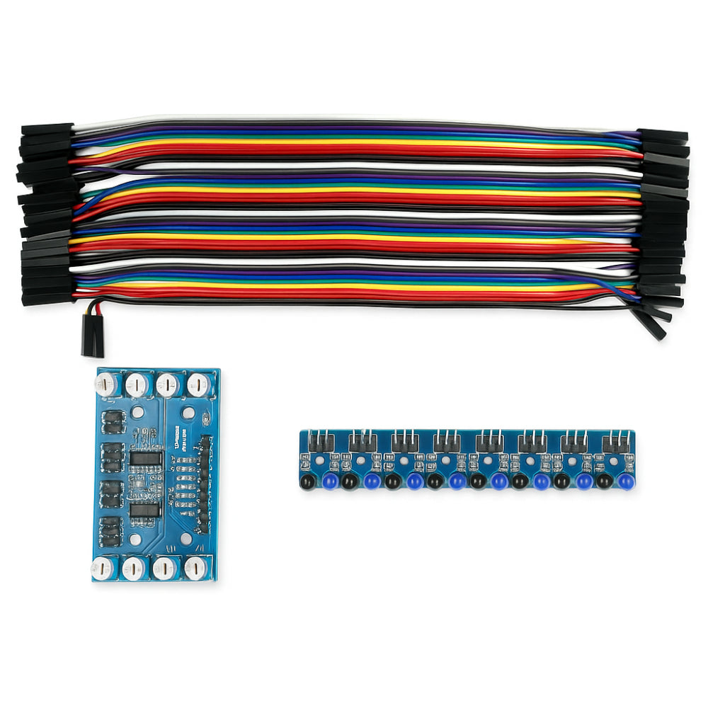 BUY IR Sensor Array for Line Following – Set of 8 @KitsGuru
