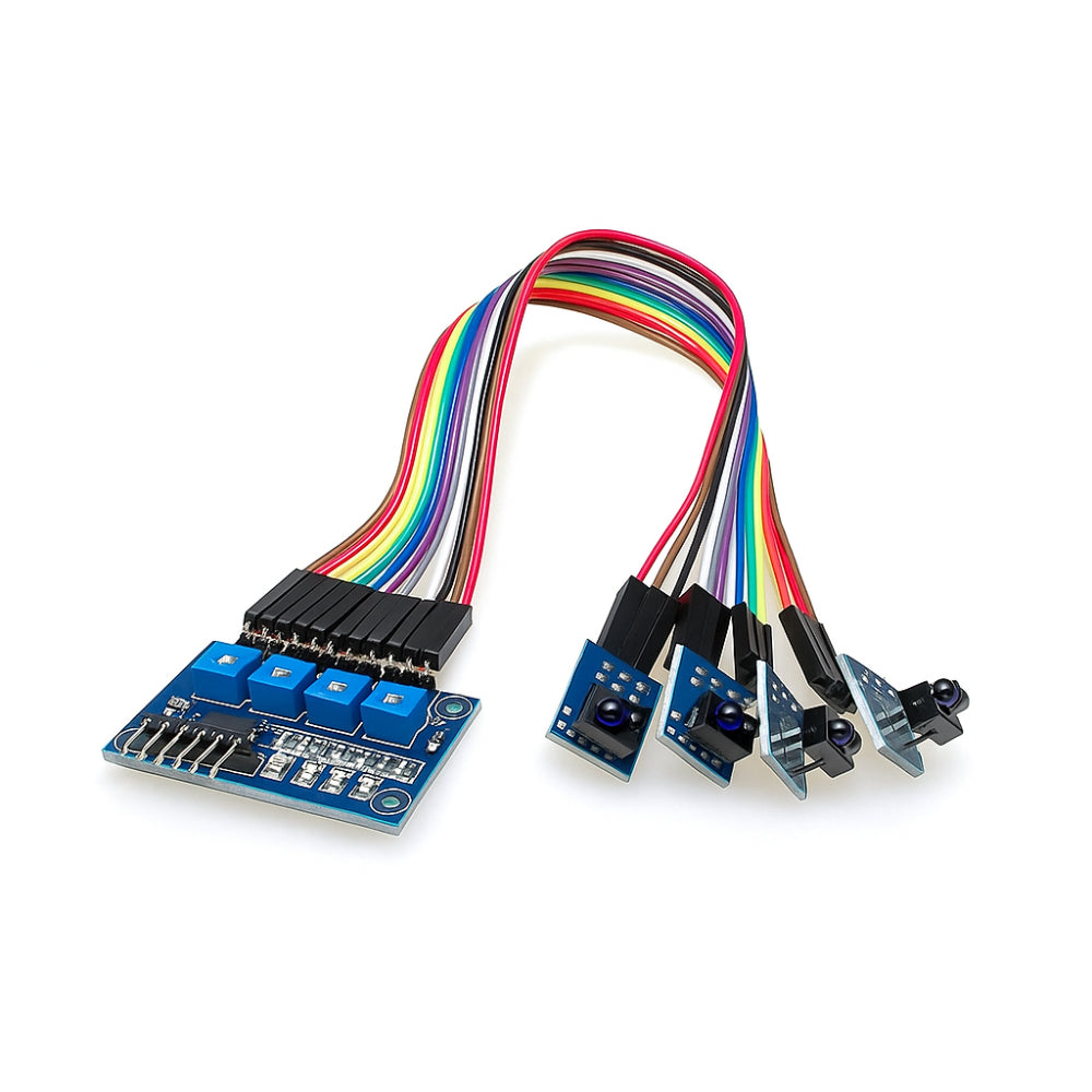 BUY IR Sensor Array for Line Following – Set of 8 @KitsGuru