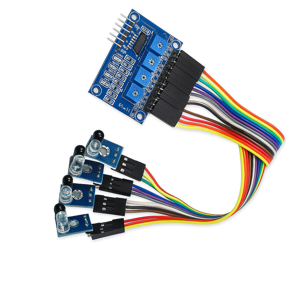 BUY IR Sensor Array for Line Following – Set of 8 @KitsGuru
