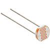 7mm light dependant resistor LDR photo cell front view