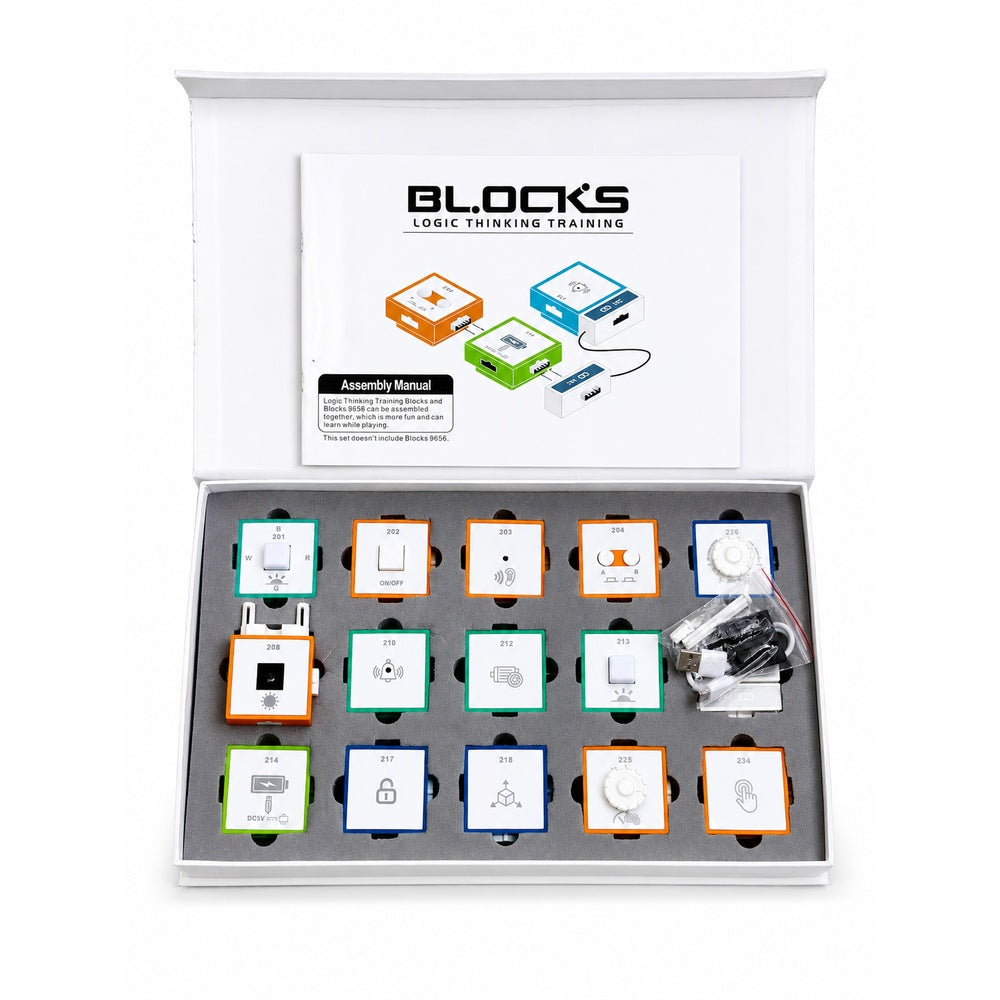 Intermediate Logic Thinking Circuit Blocks STEM Set – 15Pcs