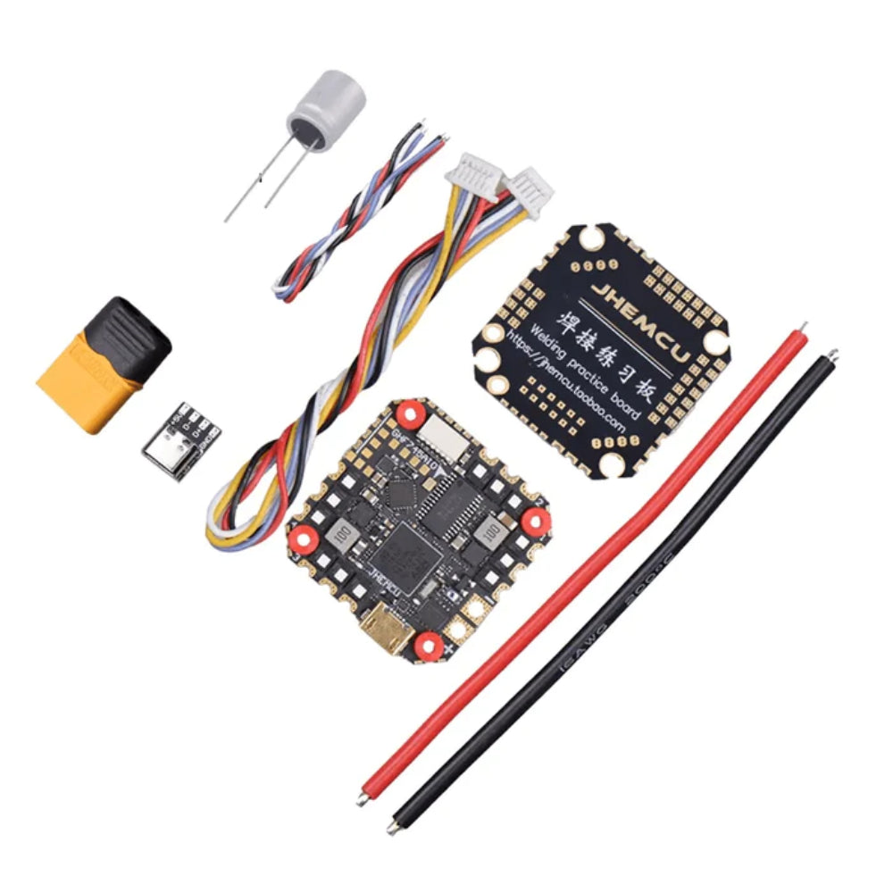 Carte AIO F411 3-6S JHEMCU AIO F411 Contrôleur De Vol Intégré 40A ESC 3-6S GHF411AIO-HD - Pour Drone FPV Carte AIO F411 3-6S JHEMCU AIO F411 Contrôleur De Vol Intégré 40A ESC 3-6S GHF411AIO-HD - Pour Drone FPV