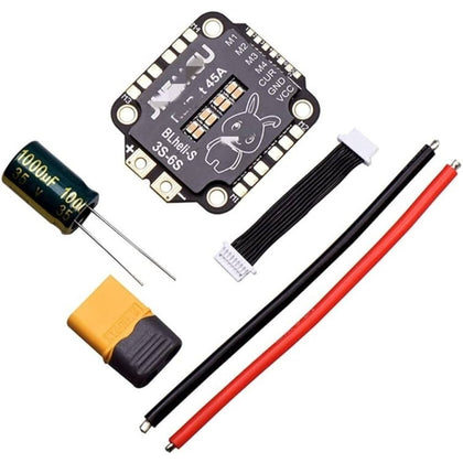 JHEMCU RuiBet 55A BLHELI_S Dshot600 3-6S Brushless 4 in 1 ESC  for Freestyle Flight Controller Stack DIY Parts