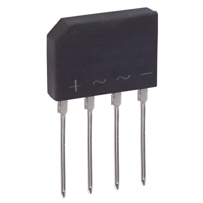 KBP206 Bridge Rectifier 600V 2A | KBP-4 DIP Package | AC to DC Converter-1