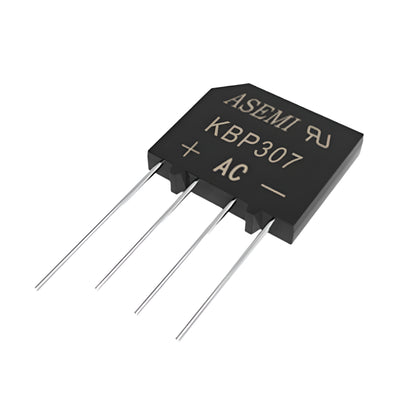 KBP307 Bridge Rectifier 600V 3A in KBP-4 DIP Package for AC to DC conversion-1