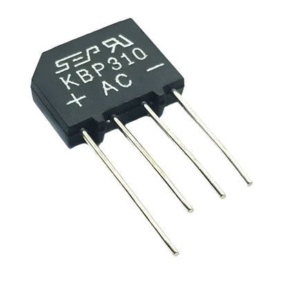 KBP310 Bridge Rectifier 1000V 3A in KBP-4 DIP Package for AC to DC conversion-1