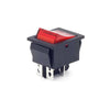 KCD4 Red Rocker Switch -1