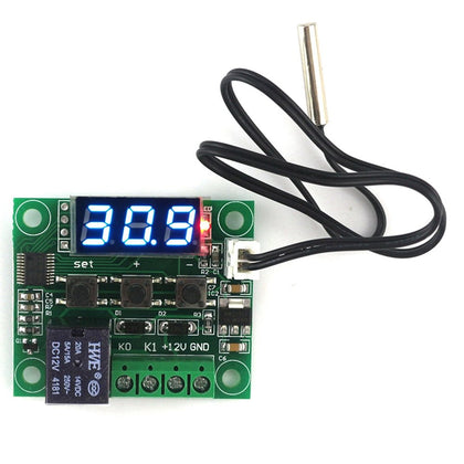 W1209 DC 12V Blue Heat Cool Temp Thermostat Temperature Control Switch with NTC Sensor Module