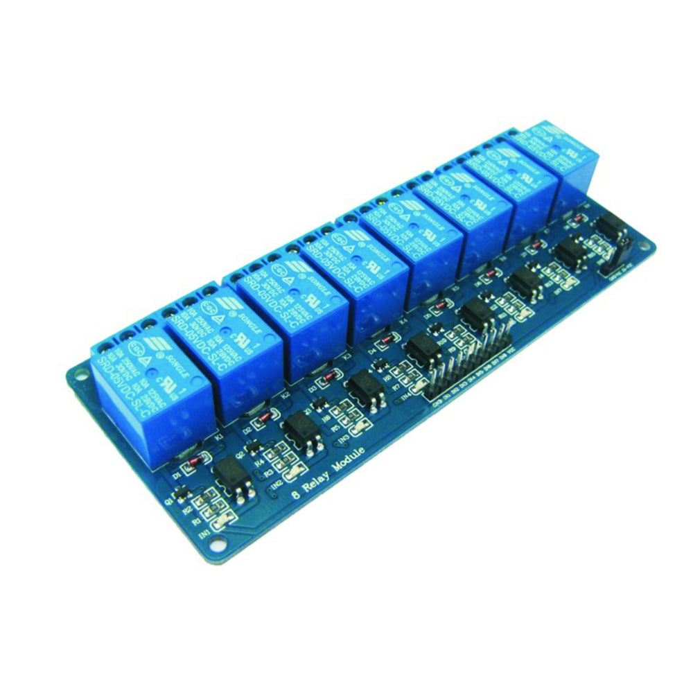 Eight Channel 5V Relay Module With Optocoupler