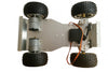 Motor and Servo Metal Smart Chassis Car Robot Platform with 85mm Rubber Wheels-2