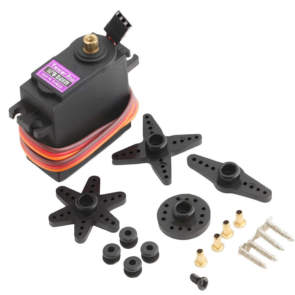Motor and Servo Metal Smart Chassis Car Robot Platform with 85mm Rubber Wheels-5