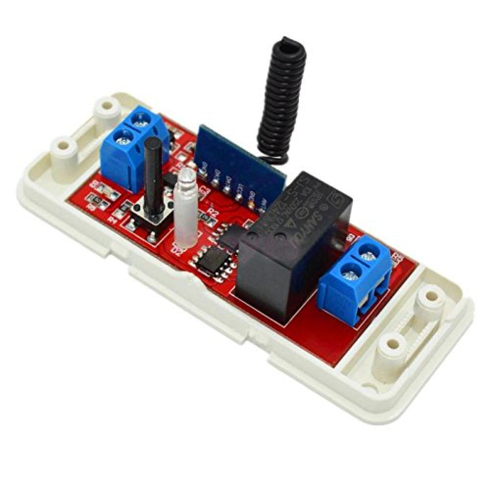 5V One Channel RF 315 Mhz Wireless switch with 2 Key 315 Mhz Brown Remote Controller