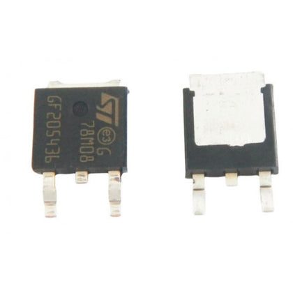 L78M08CDT 78M08 SMD TO-252 Voltage Regulator – 8V 0.5A Three-Terminal IC