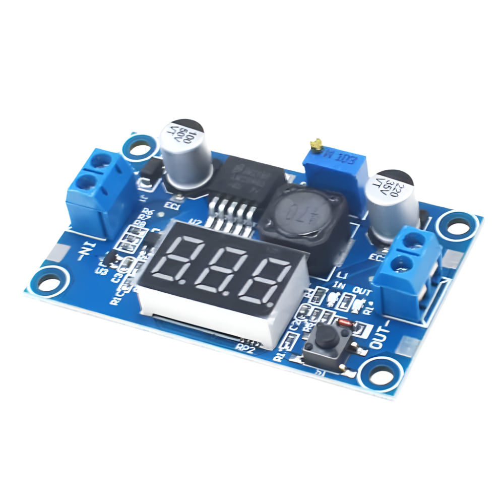 2 Modules LM2596 DC-DC Ajustables + Voltmètre LED – Transformateur D'alimentation, Marque TNL, Neuf